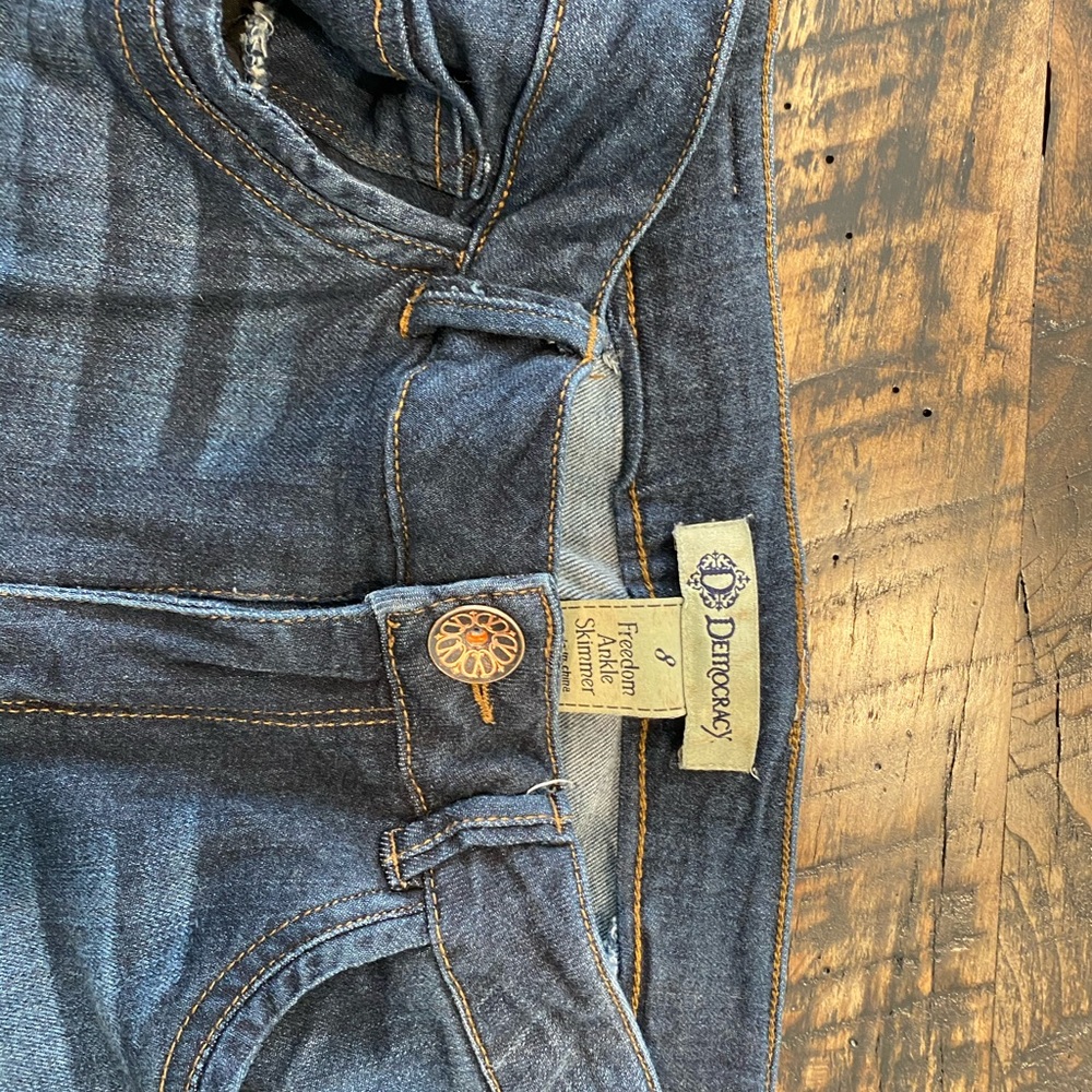Democracy ankle skimmer jeans